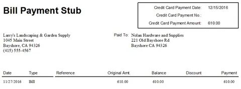 Bill 2 pay