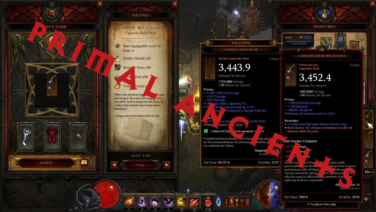 Диабло 3 первозданные. Diablo 3 первозданные предметы. Первозжанные вещи дтябло 3. Диабло 3 легендарные предметы. Диабло 3 ПТР.