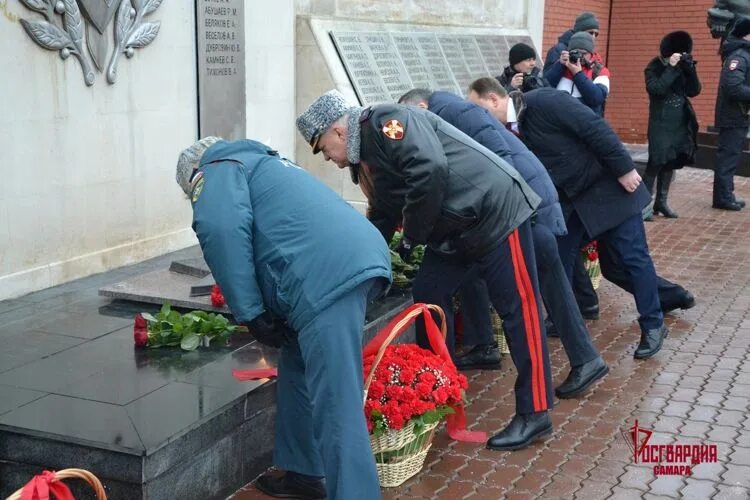 Память о погибшем. День памяти. СОБР Росгвардия. Дань памяти погибшим