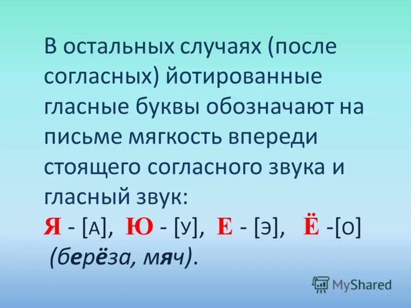 Звуки после. Йотированные гласные правило 1. Йотированные гласные обозначают два звука. Йотированные гласные звуки. Йотированные гласные буквы.