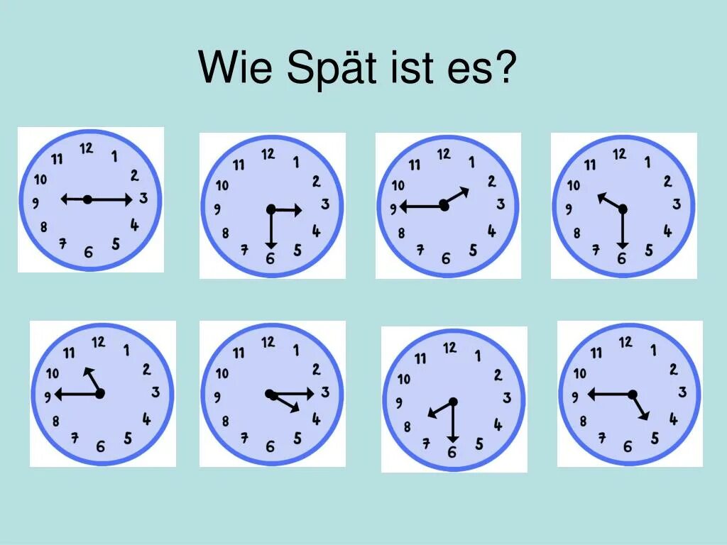 Wie spat ist es упражнения. Часы по немецки. Часы по немецки циферблат. Часы на немецком упражнения.