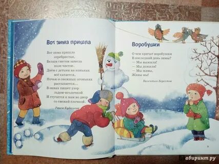 Вот зима кругом бело