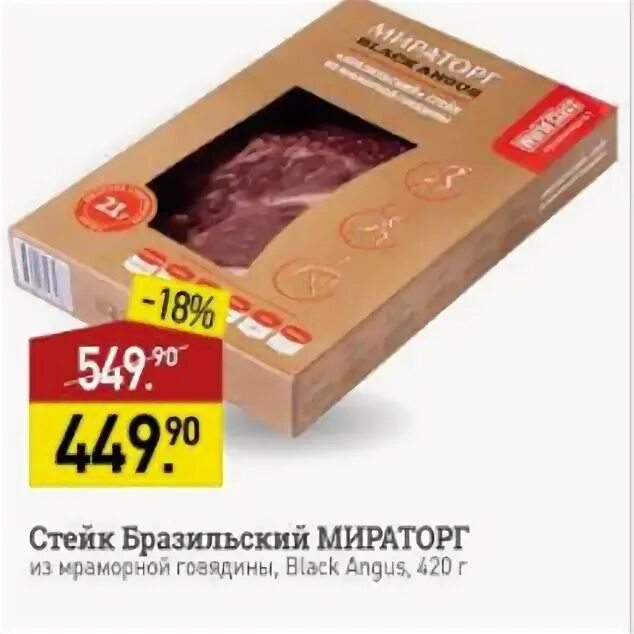 Сухой корм мираторг meat