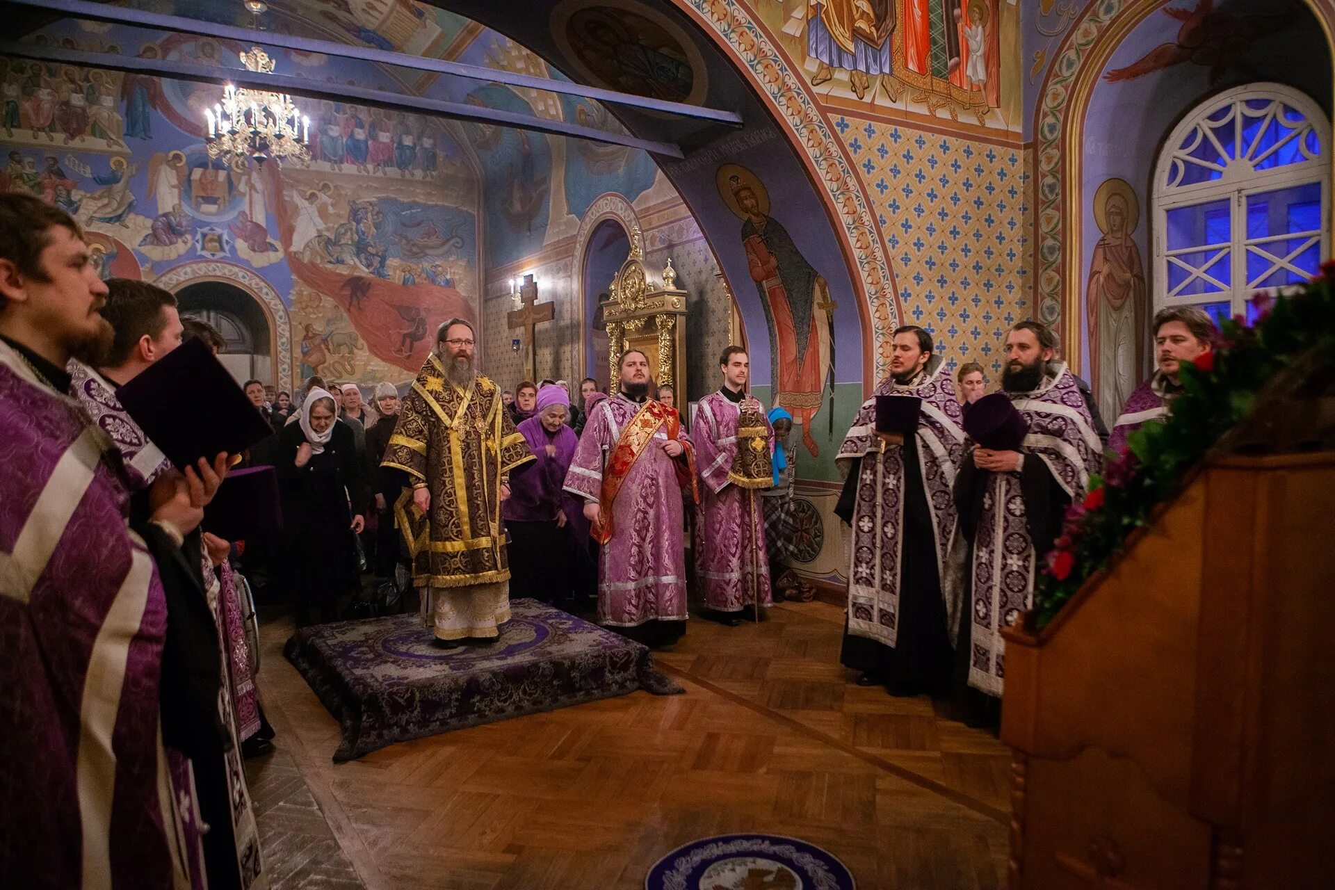 протоиерей павел паюл. "епископ серафим кузьминов". дьякон владислав тарская епархия. алексей юдин иерей. литургия накануне.