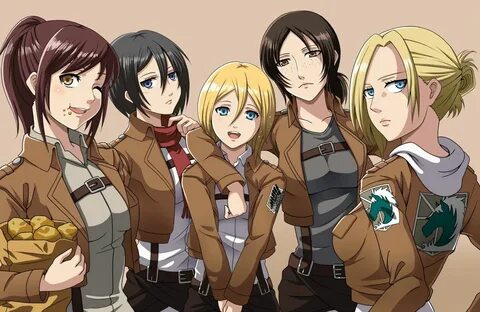 Attack On Titan Funny, Attack On Titan Fanart, Ymir, Girls Characters...