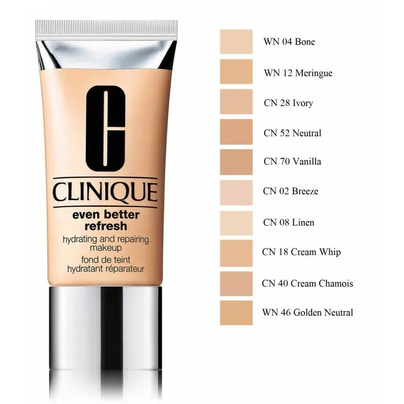 Even better refresh. Clinique even better refresh тональный. clinique even better refresh hydrating and repairing makeup. clinique even better 04 тональный крем. палитра тонального крема клиник эвен беттер.