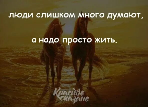 Все что мне сегодня надо просто быть. Иногда люди слишком много думают. Люди много думают а надо просто жить. Мы слишком много думаем. МВ слишком много думаем.