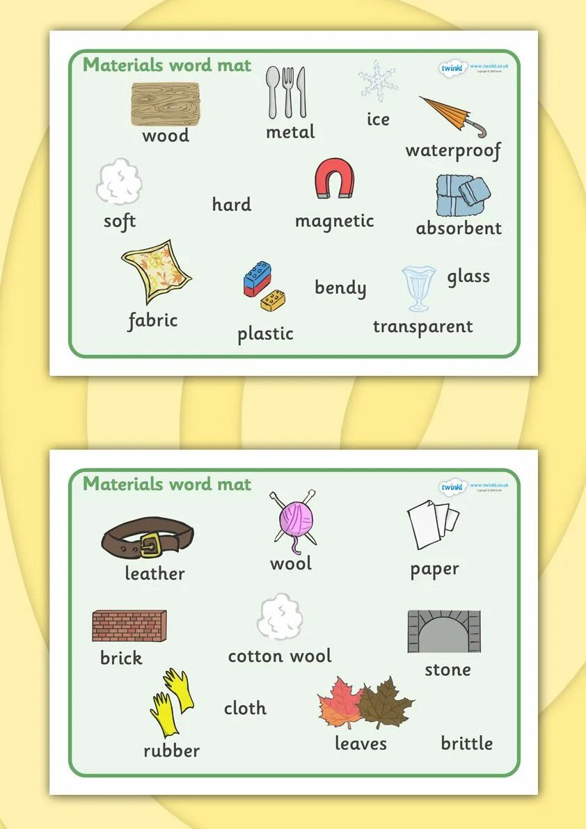 Materials exercises. Материалы на английском языке. Materials на английском. Materials Worksheet for Kids. Разные материалы английский язык.