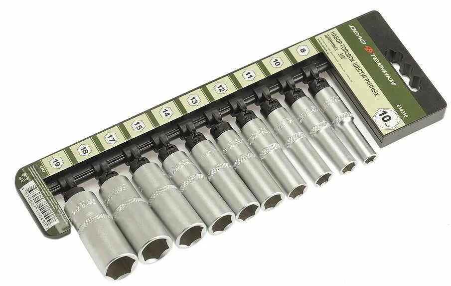 Дело техники 5 25. Набор головок дело техники (11 шт) 536410. Набор 12 гранных головок дело техники. Набор удлиненных головок 1/2 дело техники. Набор головок 6гр. 1/4" Удлиненных 13пр. "Дело техники" 600313.