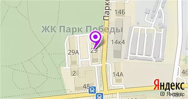 парковая севастополь на карте