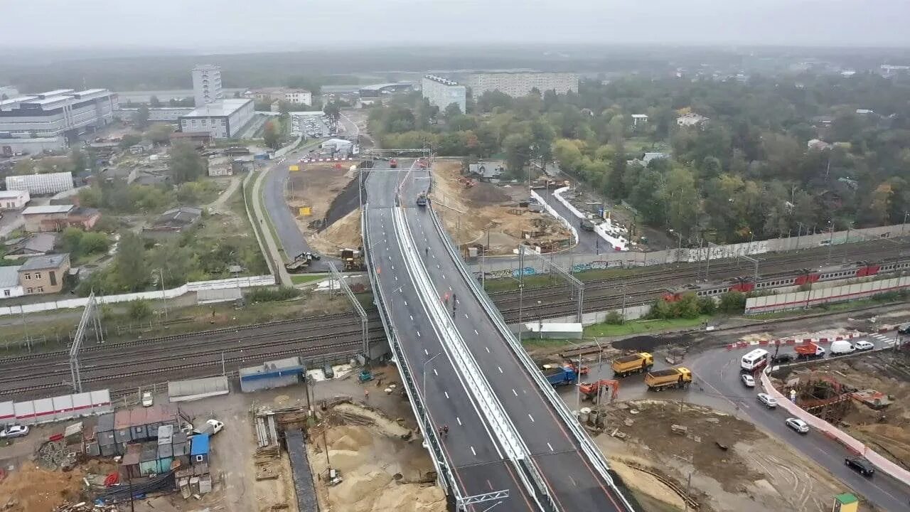 Какую дорогу открыли в москве. Пути провод Мытищи Фрунзе. Путепровод Ярославское шоссе ул.Фрунзе Мытищи.