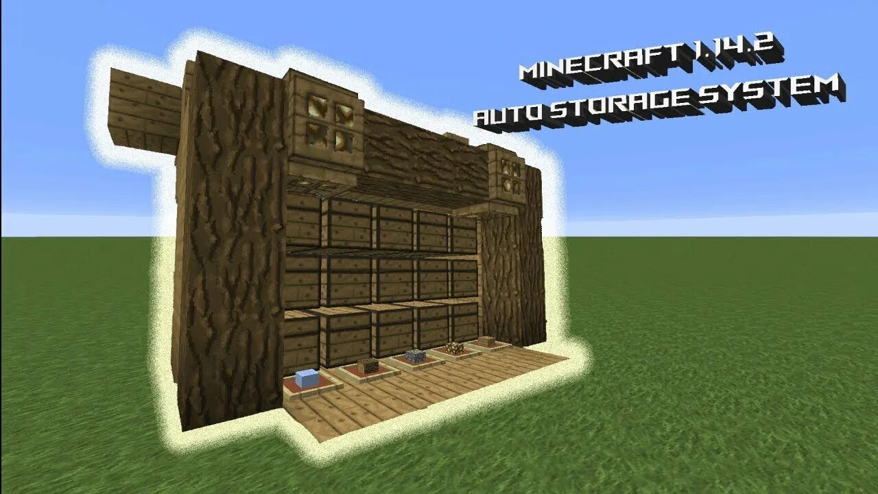 Хранилище майнкрафт постройка. Minecraft Storage System. Хранилище блоков майнкрафт. Авто верстак майнкрафт 1.21.