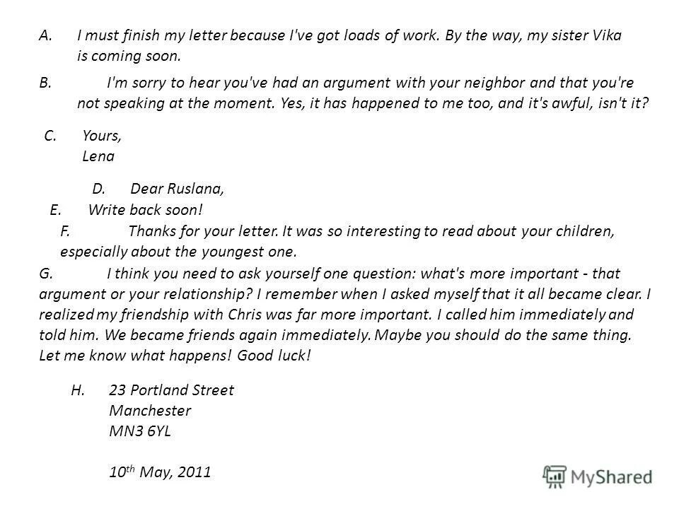 You have received a letter from your english speaking. Write a letter task егэ. You have received a letter from your english speaking pen friend. I got letter from my. From to в письме.