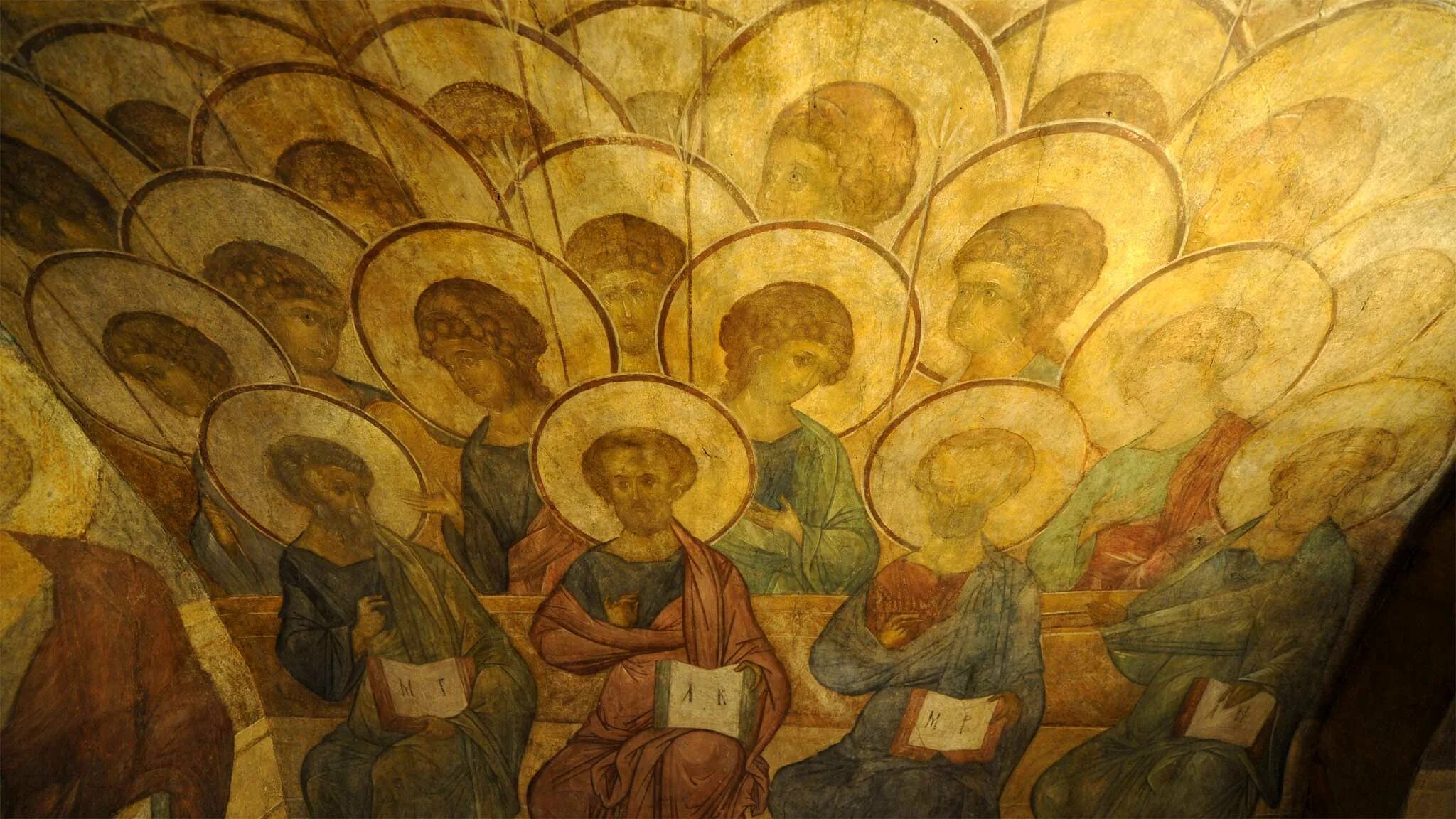 Фрески рублева. Андрей рублев фрески успенского собора. фрески андрея рублева в успенском соборе во владимире. андрей рублев страшный суд успенский собор во владимире. фрески спасского собора андрей рублев.