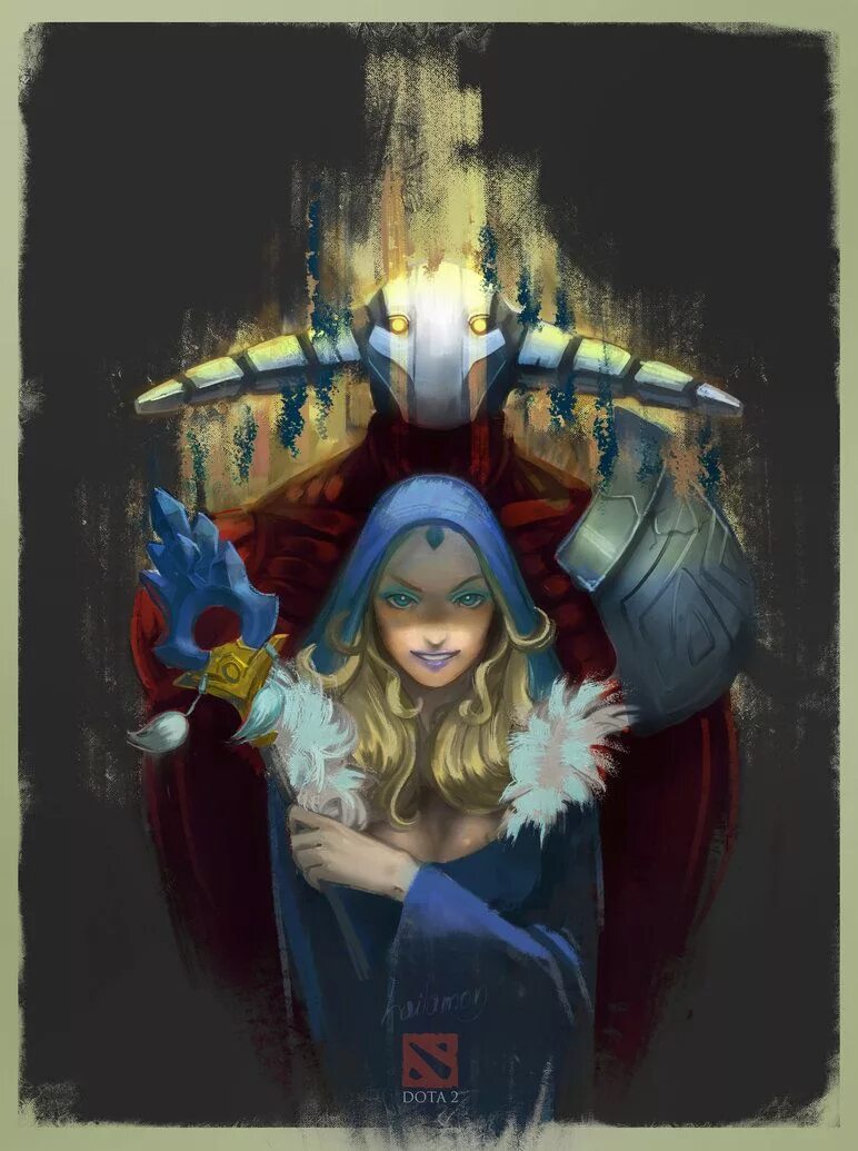 God's strength. Цм дота 2. Кристал мейден дота арт. Crystal Maiden Dota 2. Свен и Кристал мейден.