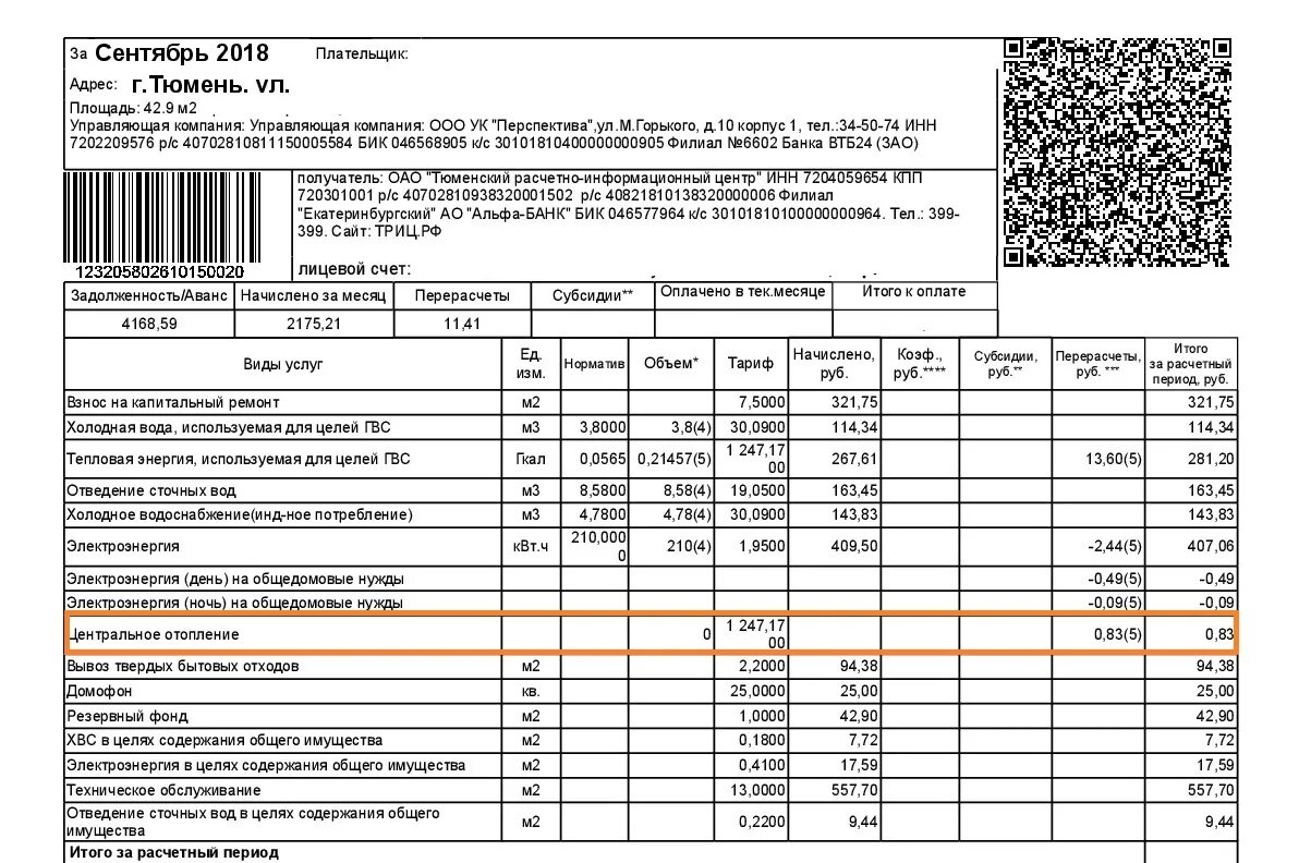 Квитанция ЖКХ Тюмень. Сточные воды в квитанции ЖКХ что это. Квитанция ТРИЦ. Плата за отопление. Электроэнергии триц