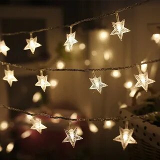 Stars lighting the light