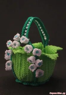Вязание корзиночек