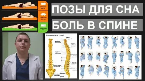 Как спать чтобы не болела поясница
