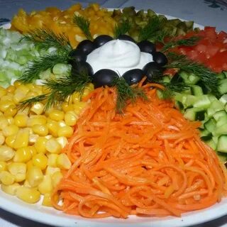 Салат семицветик