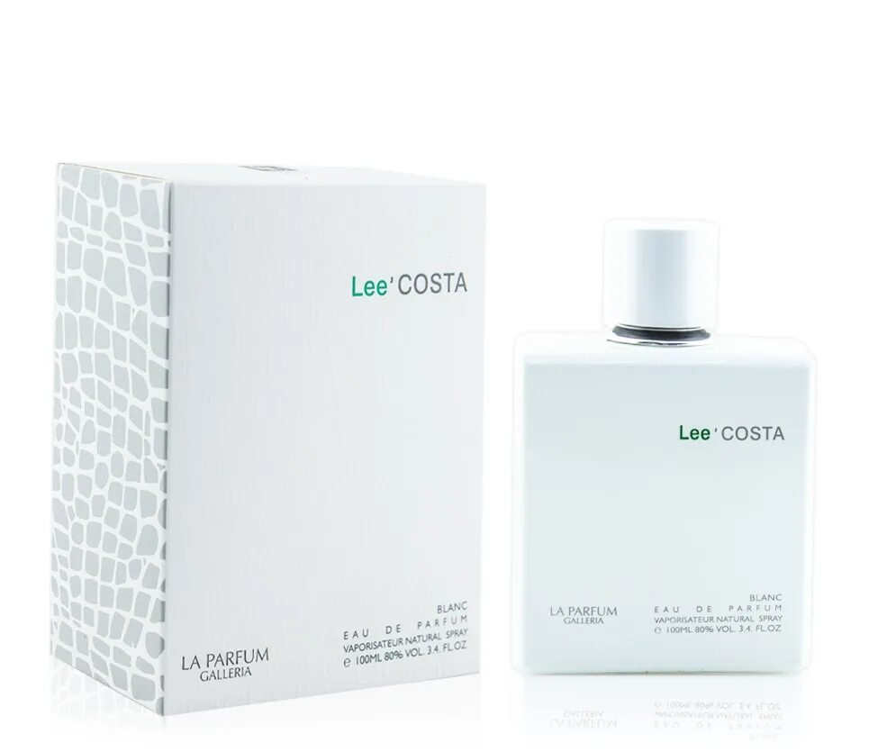 La Parfum Galleria Lee Costa, EDP 100 ml. Lacoste парфюмерная вода l.12.12 Blanc. Lee Costa вода парфюмерная 100 мл. Коста лакоста духи мужские.