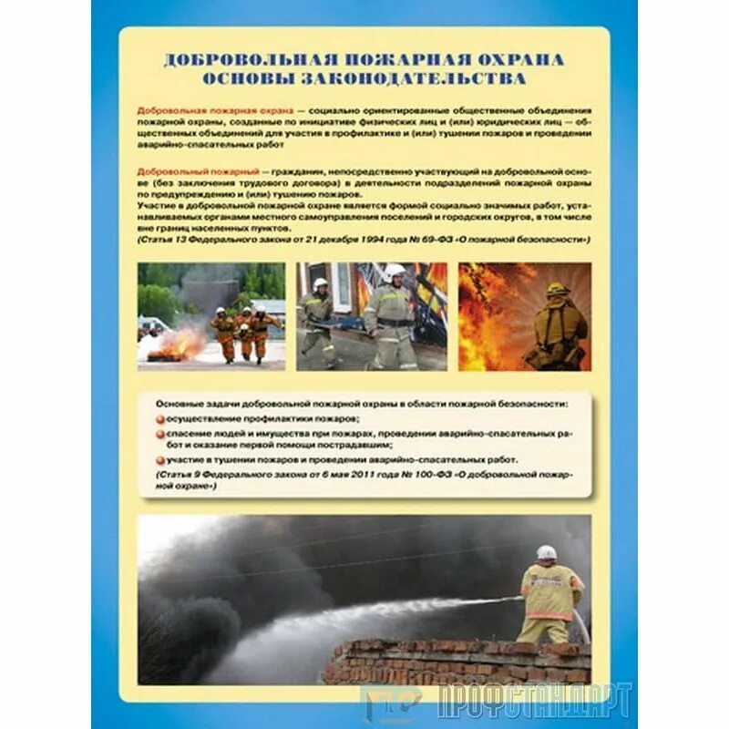Обязанности добровольного пожарного