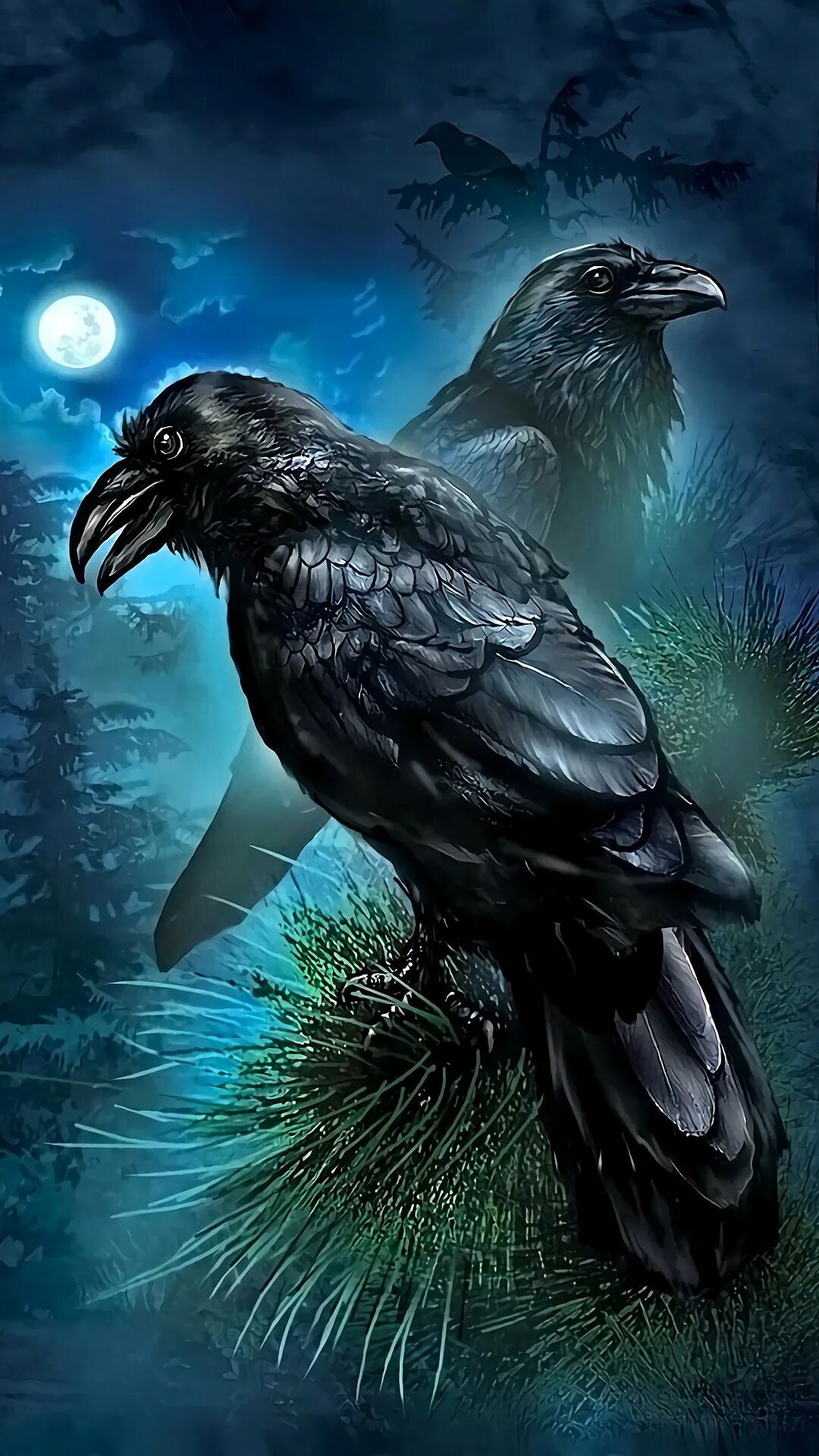 Арт фэнтези ворон хугин. Ворон арт. Мрачные птицы. Ворон бхушунда. Арты с воронами.