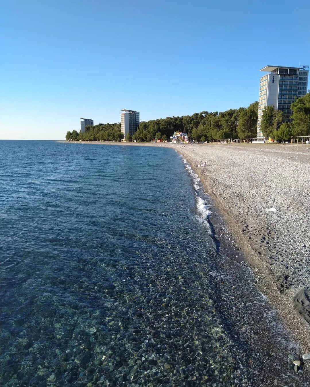 абхазия пицунда шторм ноябрь 2023