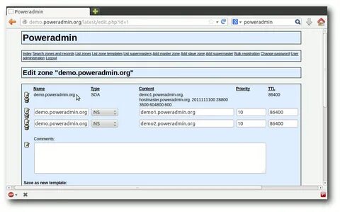 Demo org