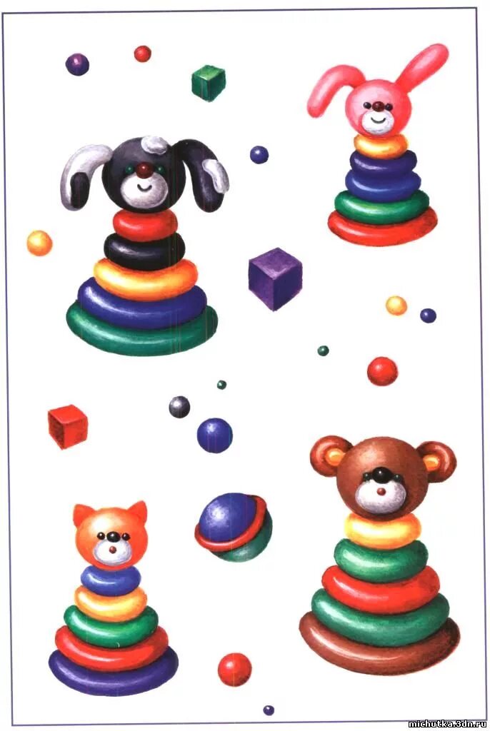 лепка пирамидка. слепи в люби. лепка на тему игрушки в старшей. лепка любимые игрушки. фигурки из пластилина.