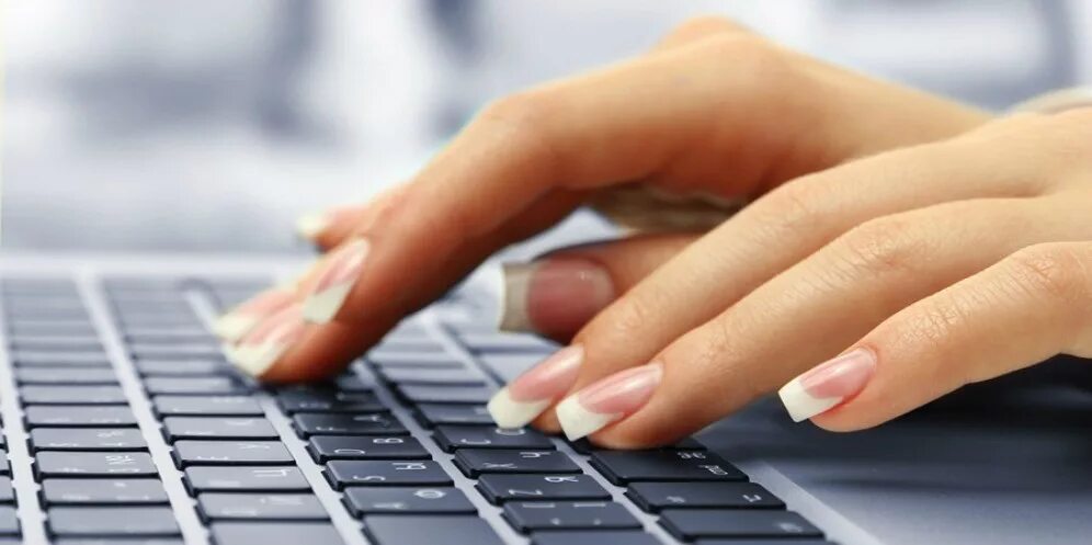 On line typing