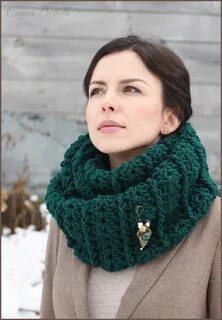 Связать снуд крючком просто