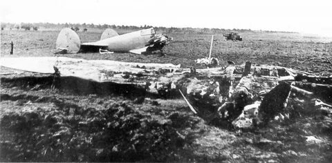 Гибель бомбардировщика