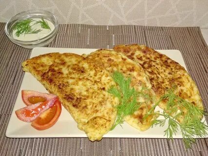 Чебуреки из кабачков с фаршем