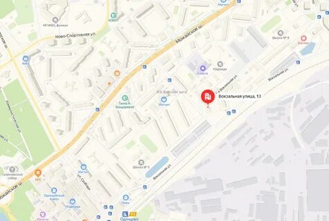 Ул вокзальная карта