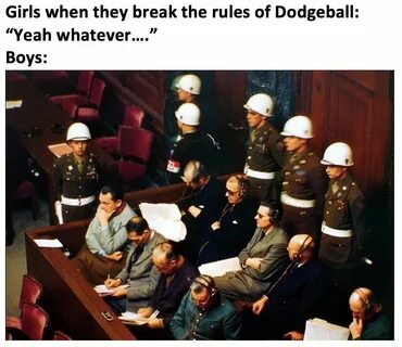 They break