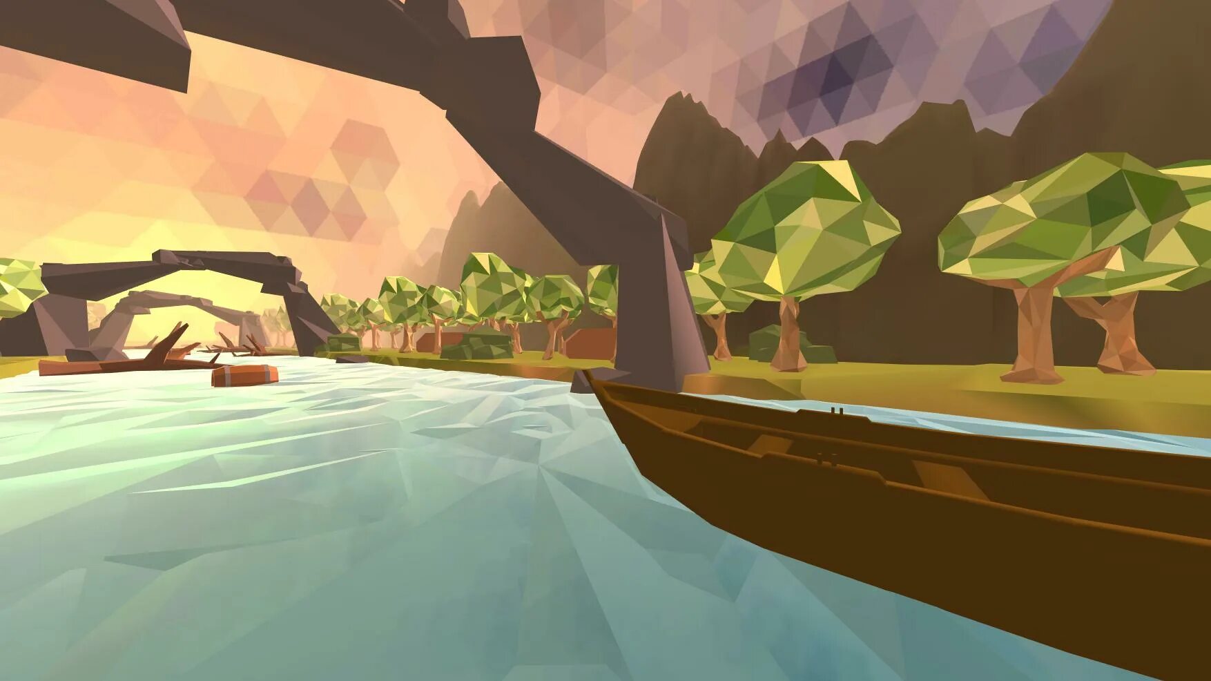 Vr games apk. Река из игры. Journey (игра, 2012). Игра про путешествие по реке. Игры VR путешествие.