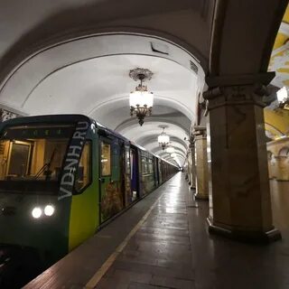 Поезд на вднх