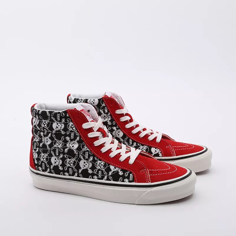 Красные вансы. Vans кеды sk8-Hi 38 DX. Кеды Ванс sk8-Hi красные. Vans sk8 красные. Кеды Ванс красные высокие.