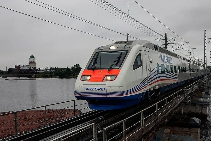 Скоростной поезд Аллегро. Поезд Аллегро Санкт-Петербург Хельсинки. Поезд Аллегро в Финляндии. Поезд Аллегро в Хельсинки.