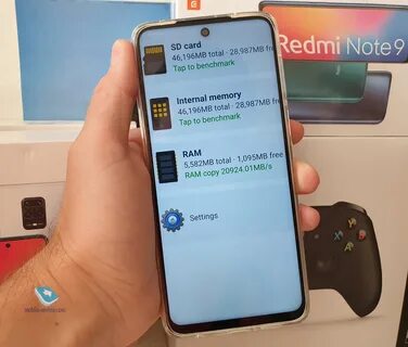 Настроить redmi note 9