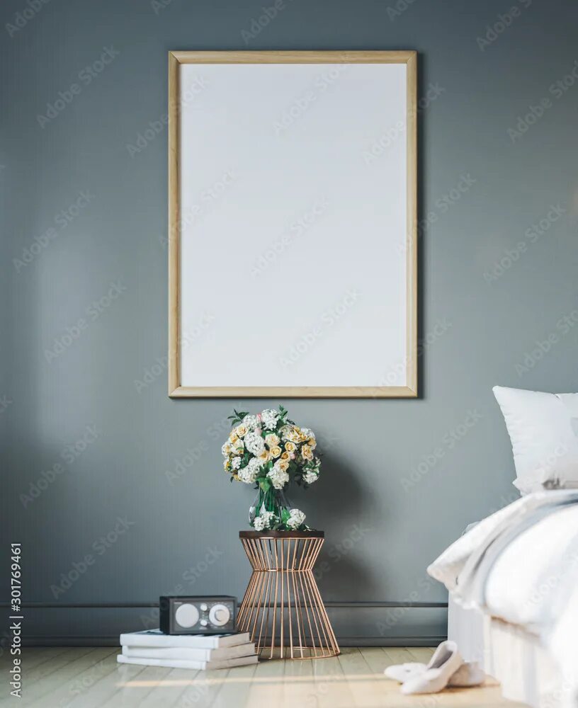 Frame in room