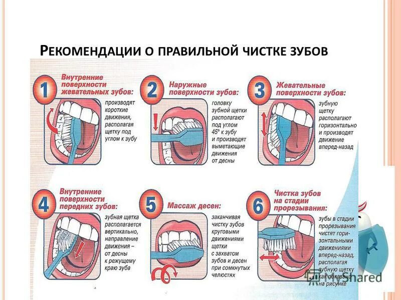 Методики чистки зубов