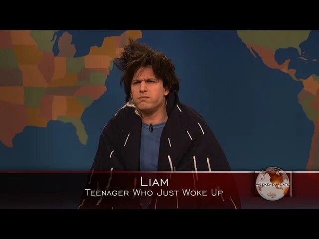 Just woke up