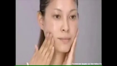 Массаж лица асахи видео
