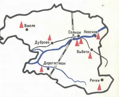 Сольцы карта