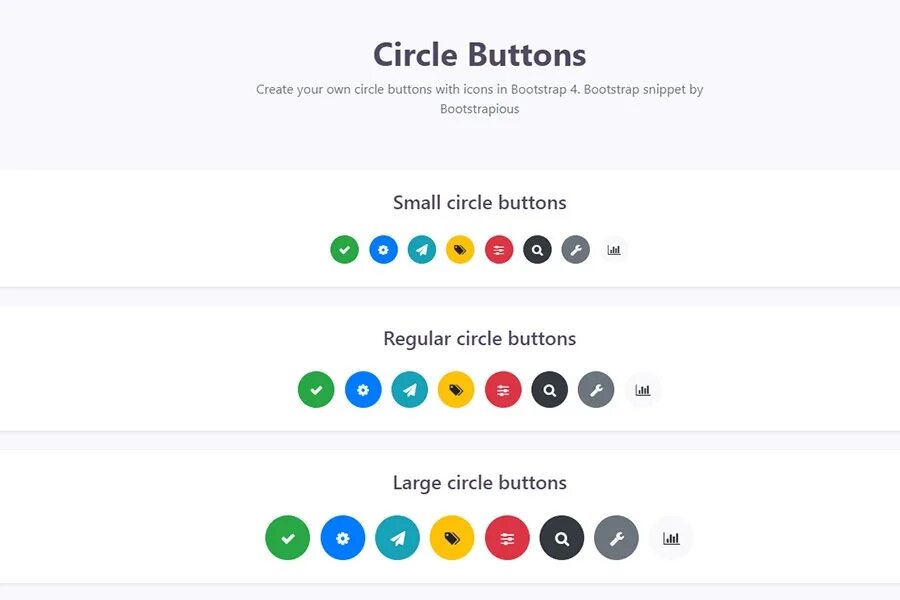 Bootstrap кнопки цвета. Круглые кнопки bootstrap. кнопки bootstrap 4. bootstrap snippets. circle button css.