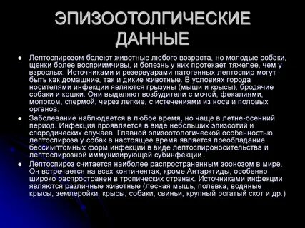 Лептоспироз диагностика
