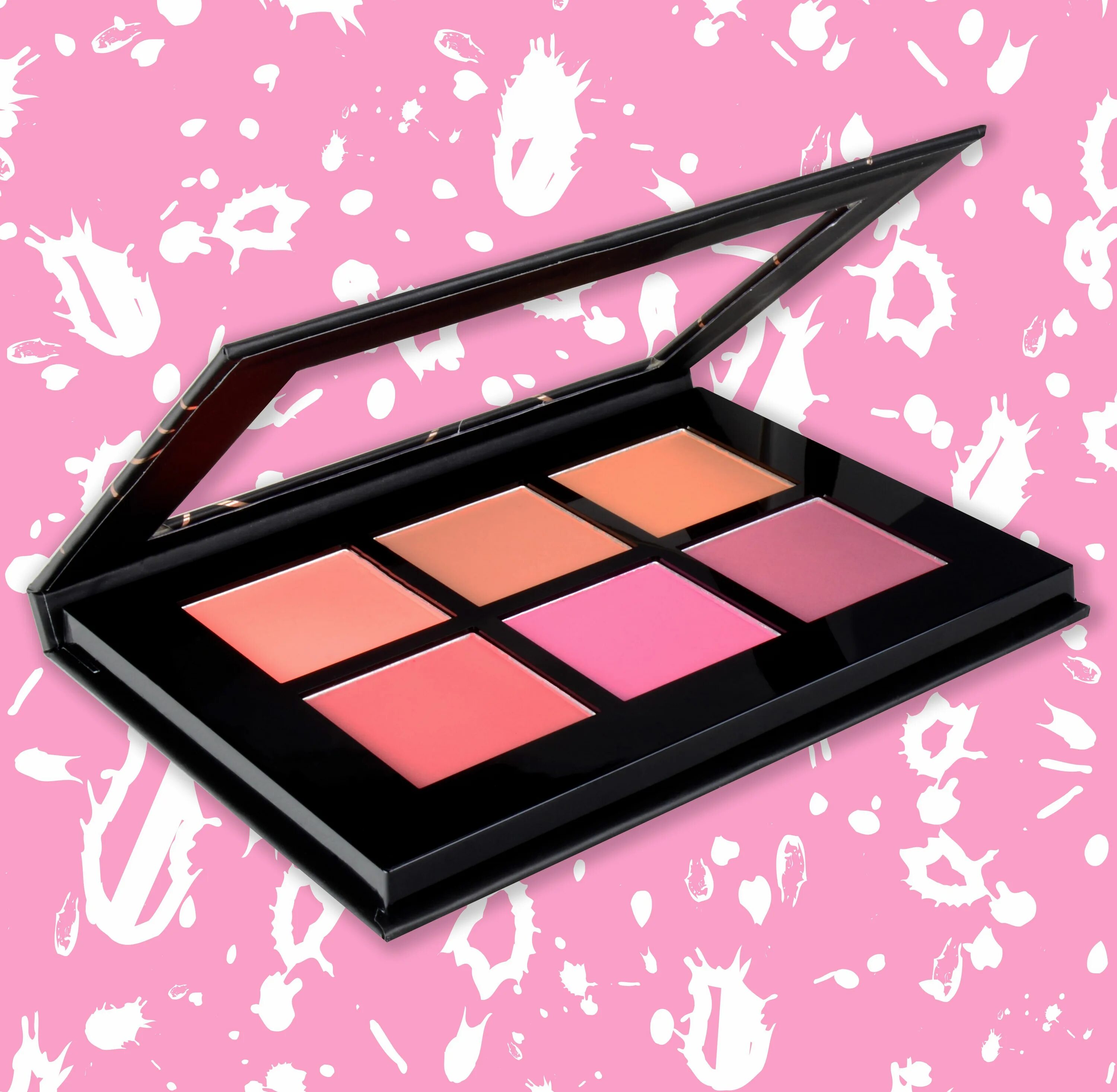 Палетка studio. Profusion cosmetics палетки теней. большая квадратная палетка. profusion blush i. profusion brows i pro makeup case.