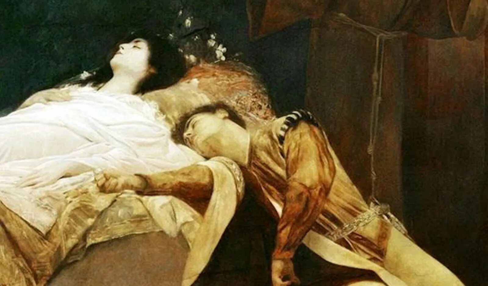 Картина смерть ромэо и Джульетты.